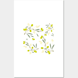 Fresh Spring Olives Posters and Art